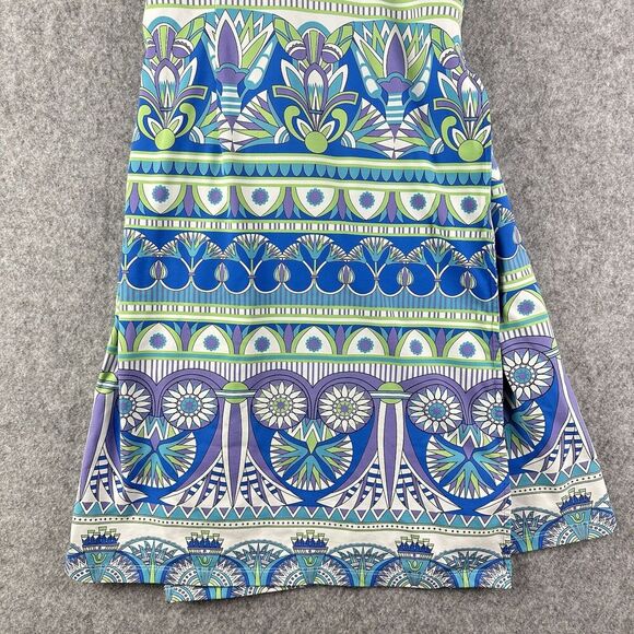 J Mclaughlin Wrap Dress Womens XS Multicolor Catalina Cloth Stretch Performance - Picture 8 of 12